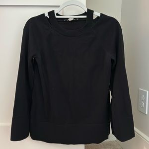 LOFT Women’s Black Sweater Top